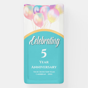 Cruise Door Decor Stateroom Wedding Anniversary Banner