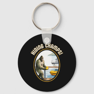 Cruise Ducks And Bigfoot Hiding Champs Done Hiding Key Ring