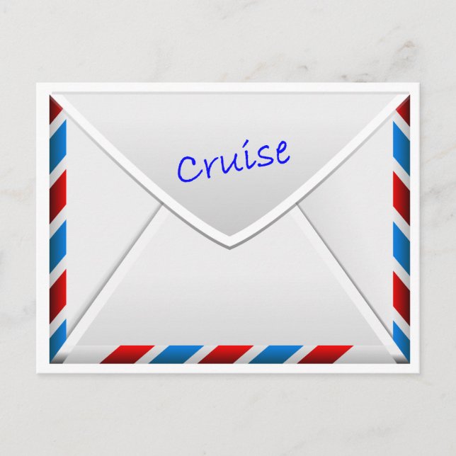 Cruise Envelope Postcard (Front)
