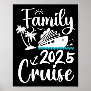 Cruise Family 2025 Squad Vacation Matching Family  Poster