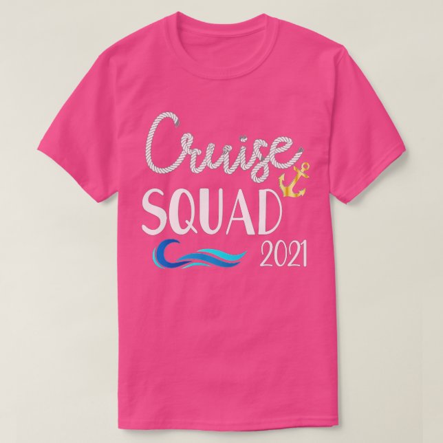 Cruise Family Vacation 2021 Matching Caribbean Cos T-Shirt (Design Front)