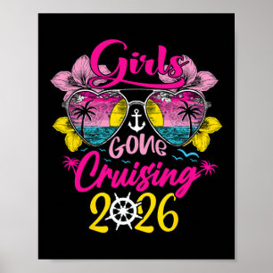 Cruise Girls Gone Cruising 2026 Vacation Trip Funn Poster