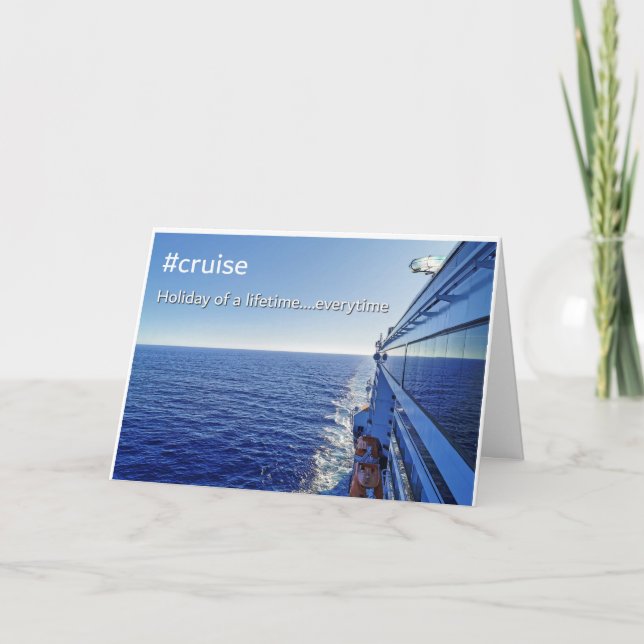 Cruise greeting card (Front)