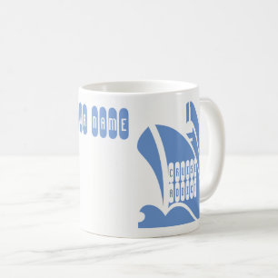 Cruise Holiday Cruise Addict. Personalise the Name Coffee Mug