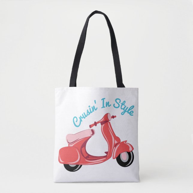 Cruise In Style Tote Bag (Front)