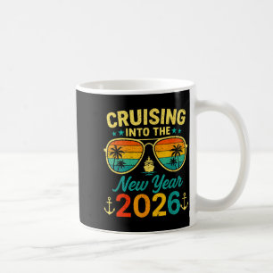 Cruise Into New Year 2026 Bringing New Year Togeth Coffee Mug