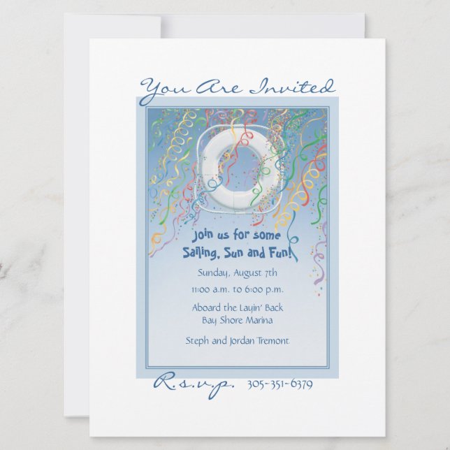 Cruise © invitation (Front)