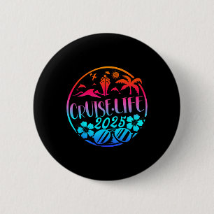 Cruise Life 2025 Family Vacation Matching Family G 6 Cm Round Badge