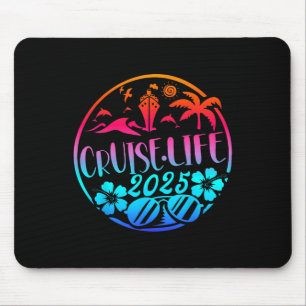 Cruise Life 2025 Family Vacation Matching Family G Mouse Mat
