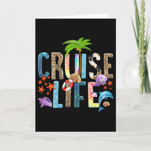 Cruise Life 2025 Friends Family Vacation Card