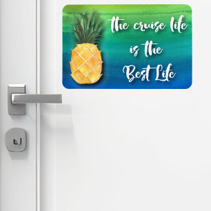 Cruise Life Best Life  Cabin Stateroom Door Marker Magnet