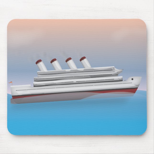 Cruise Liner Mouse Mat (Front)