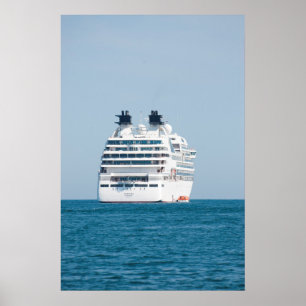 Cruise liner poster