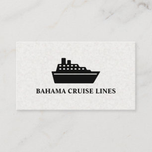 Cruise Liner   Ship Business Card