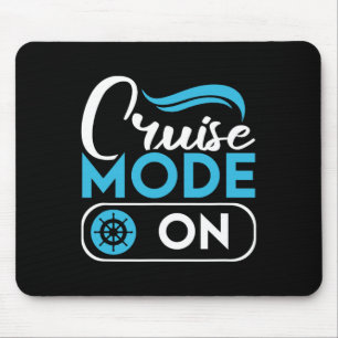 Cruise Mode On Ferry Ship Cruising Cruise Trip Mouse Mat