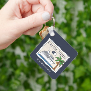Cruise Mode On Personalised Key Ring