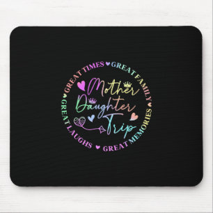 Cruise Mother Daughter Trip 2025 Funny Mom Daughte Mouse Mat
