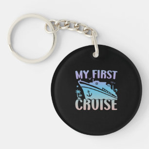 Cruise My First Cruise 2024 Family Vacation Cruise Key Ring