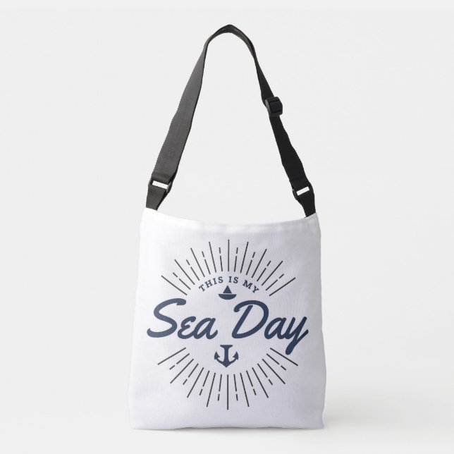 cruise my sea day crossbody bag (Front)