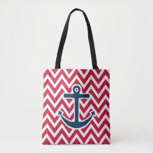 Cruise Nautical Anchor Beach Summer Tote Gift
