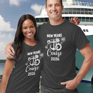 Cruise New Years Cruising Any Year Custom  T-Shirt