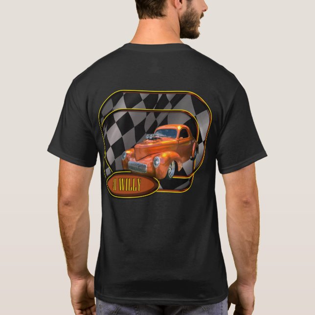 Cruise Nights USA/41 Willys  T-Shirt (Back)