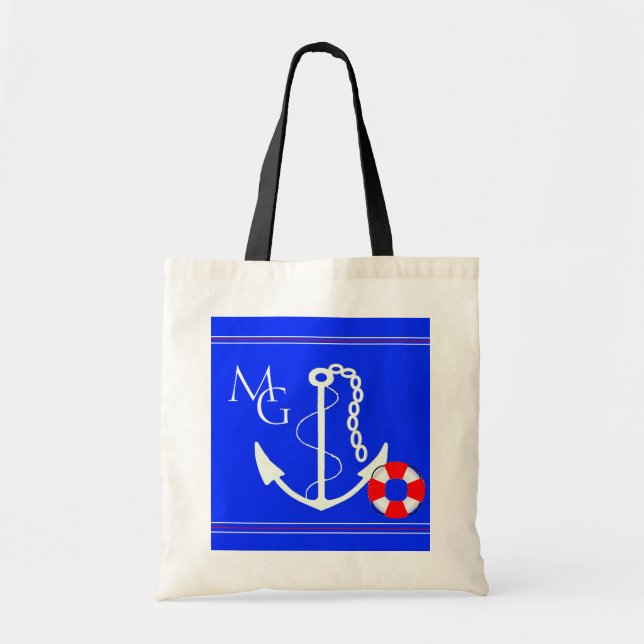 Cruise or Beach Bag - Monogram (Front)