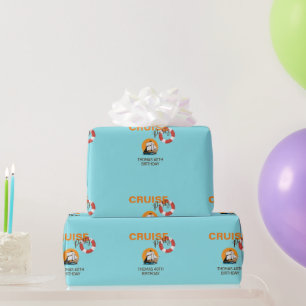 Cruise Party 40 Birthday Party Wrapping Paper