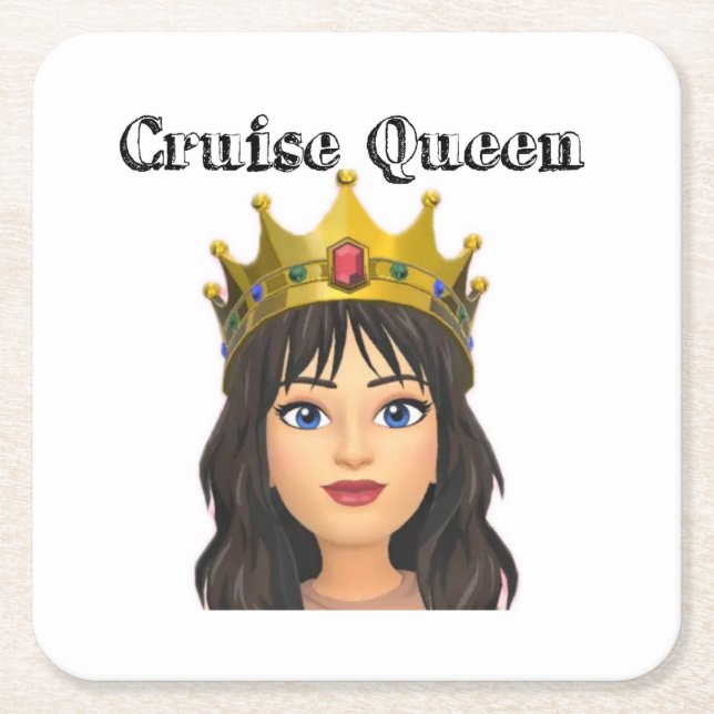 Cruise Queen Coaster (Front)