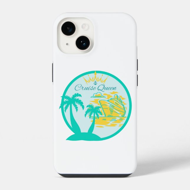 Cruise Queen iPhone Case (Back)