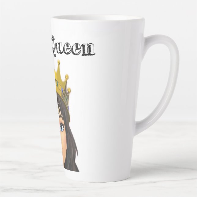 Cruise Queen Latte Mug (Right)