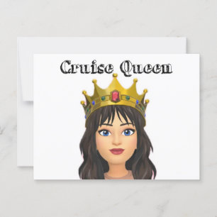 Cruise Queen postcard