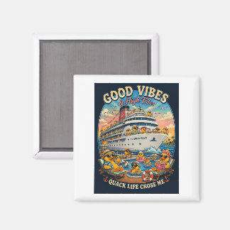 Cruise Rubber Duck - hide and find on a ship Magnet