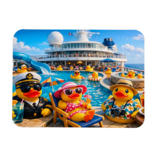 Cruise Rubber Duck - you found a duck Magnet