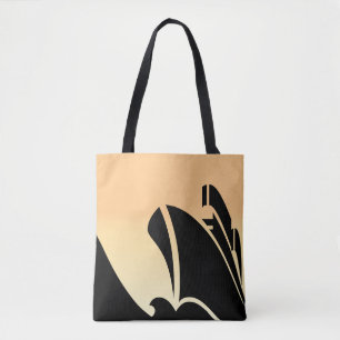 Cruise Ship All-Over-Print Tote Bag, Medium Bag