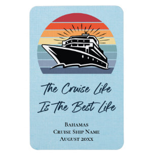 Cruise Ship Bahamas Cabin Stateroom Door Marker Magnet