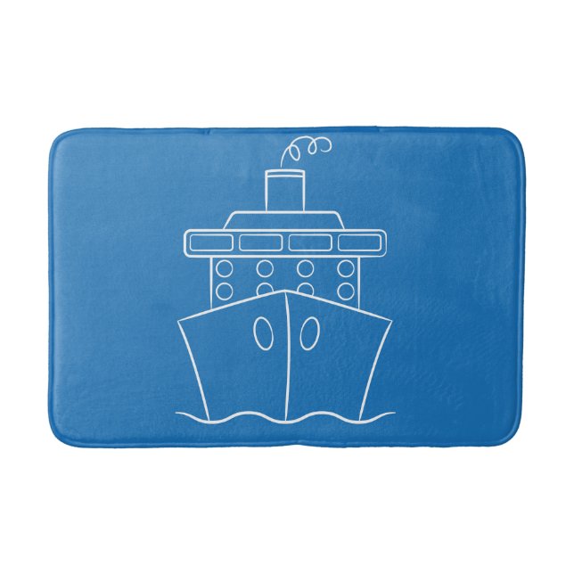 Cruise ship bath mat (Front)