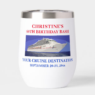 Cruise Ship Birthday Vacation Travel Favour