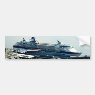 Cruise Ship Bumper Sticker