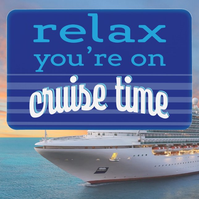 Cruise Ship Cabin Door Decor Magnet (Cruise door decor.)