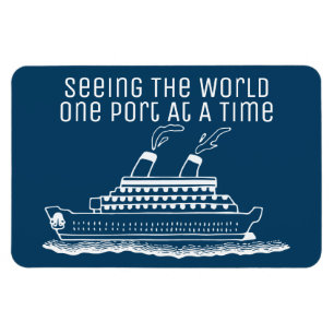 Cruise Ship Cabin Stateroom Door Marker One Port Magnet
