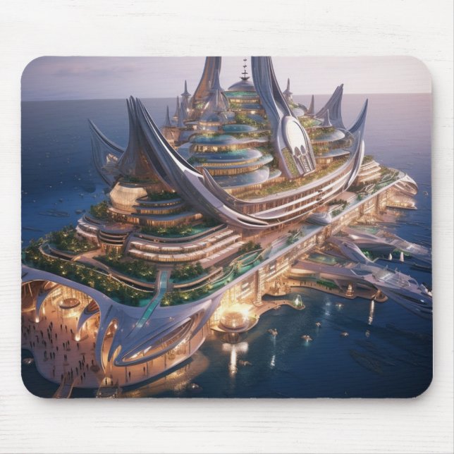 Cruise Ship Concept Mouse Pad (Front)