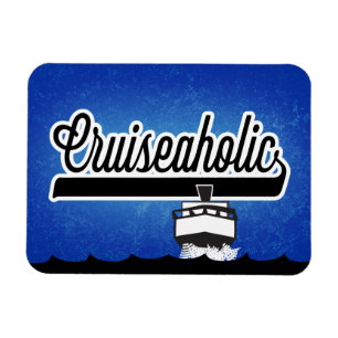 Cruise Ship Cruiseaholic Stateroom Cabin Door Sign Magnet