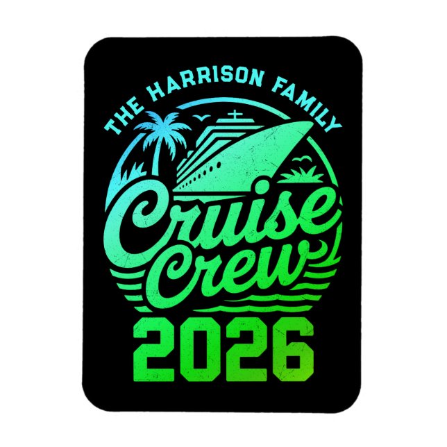 Cruise Ship Decor Stateroom Magnet (Vertical)