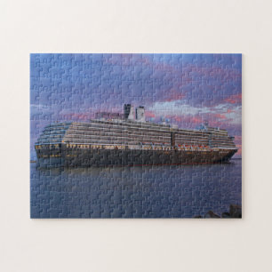 Cruise ship early morning jigsaw puzzle
