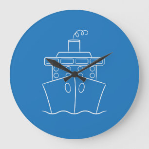 Cruise ship large clock