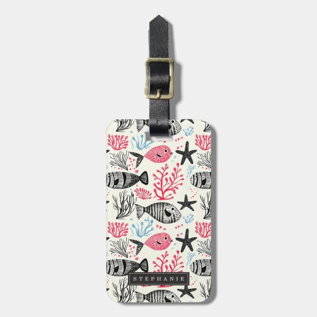 Cruise Ship Luggage Tag (Front Vertical)