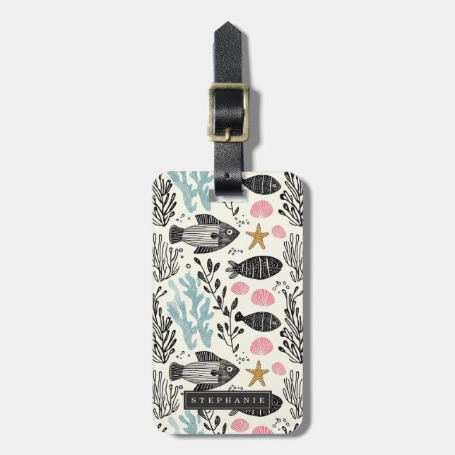 Cruise Ship Luggage Tag (Front Vertical)