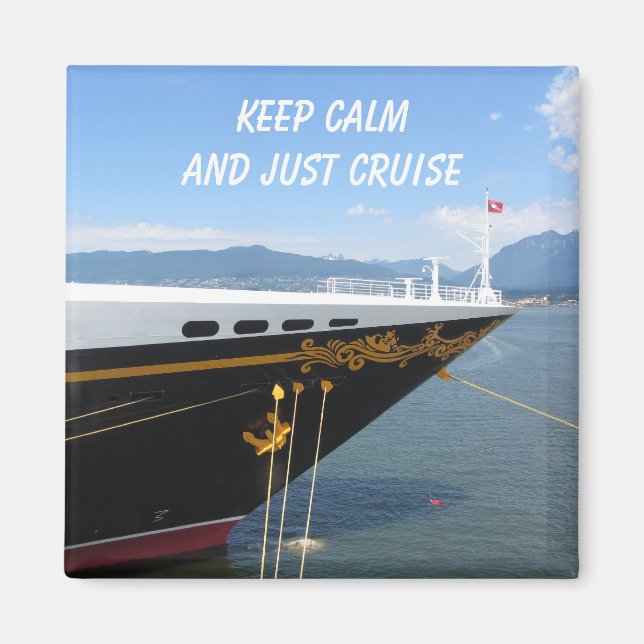 Cruise Ship Magnet (Front)