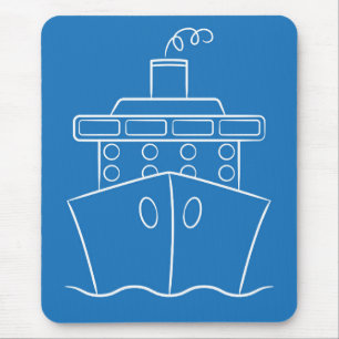 Cruise ship mouse mat